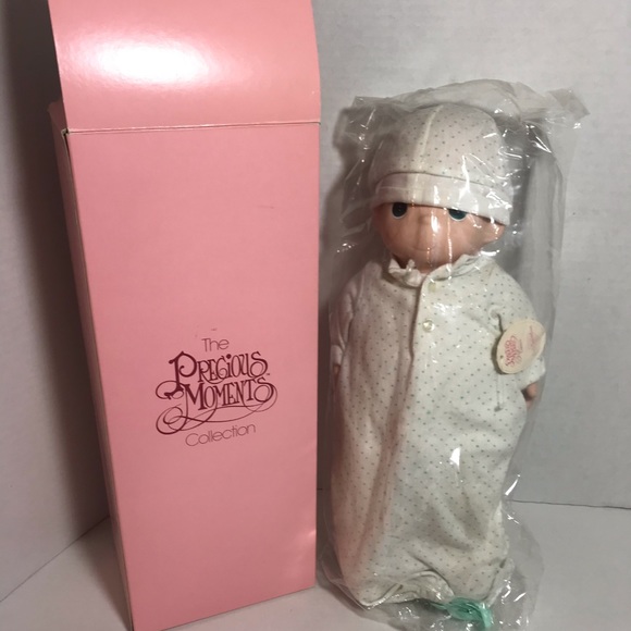 Vintage Rare HTF Precious Moments Large Boy Doll